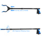 Rirether Foldable Reacher Grabber with Carrying Bag, 32" Grabber Tool for Elderly with Magnetic Tip and Hook,Rotating Head Grabber Reacher Tool