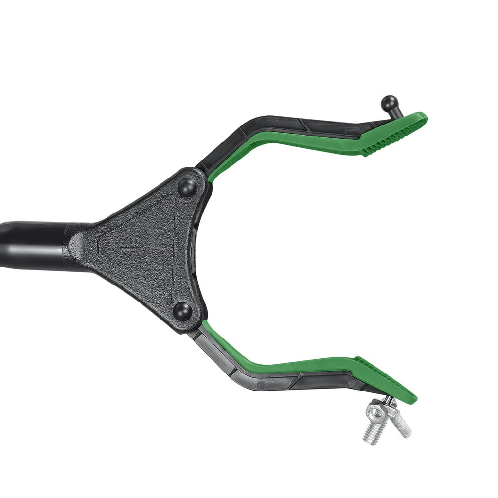 Rirether 2-Pack 36 Inch Grabber Tool for Elderly, Non-Foldable Aluminum Alloy Reacher Grabber with Magnetic Tip and Hook, Rotating Gripper, Wide Jaw Reaching Aid