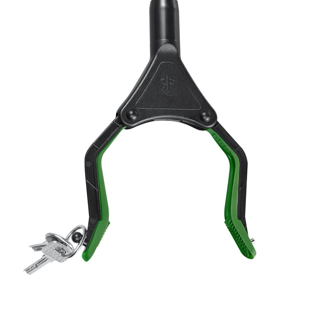 Rirether 2-Pack 36 Inch Grabber Tool for Elderly, Non-Foldable Aluminum Alloy Reacher Grabber with Magnetic Tip and Hook, Rotating Gripper, Wide Jaw Reaching Aid