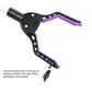 Rirether Grabber Reacher Tool, Foldable Reacher Grabber with Magnetic Tip and Hook,Wide Jaw and Rotating Gripper, Aluminum Alloy Lightweight 32" Trash Picker Grabber(Purple)